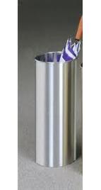 Umbrella Stand Standard Size with Satin Aluminum Finish